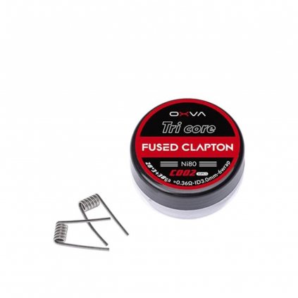 Oxva - Tri Core fused Clapton Ni80 0,36ohm 10ks