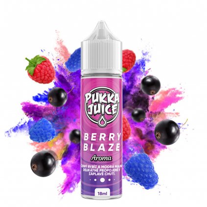 Pukka Juice - Berry Blaze - Chladivý černý rybíz a modrá malina
