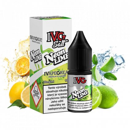 IVG Salt - Citron a limetka (Neon lime) 