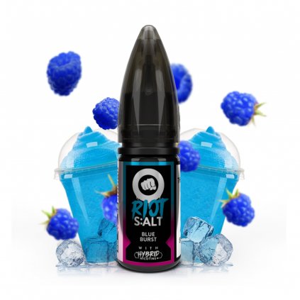 Riot Squad Salt - Blue Burst (Ledová tříšť z modré maliny) 