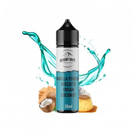 Mount Vape - Vanilla Puding Biscuits Cream Coconut 