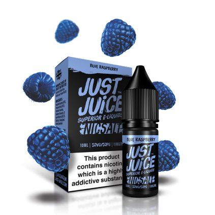 e-liquid Just Juice Salt Blue Raspberry (modrá malina) 10 ml