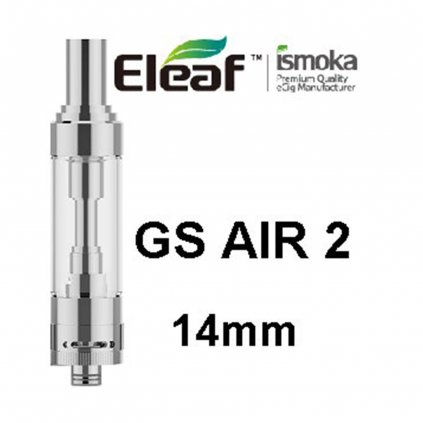 iSmoka Eleaf - Gs AIR 2 clearomizer 14mm - Stříbrná