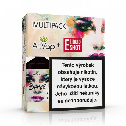 Nikotinová báze ArtVap Multipack 70VG/30PG 6mg/ml 500ml