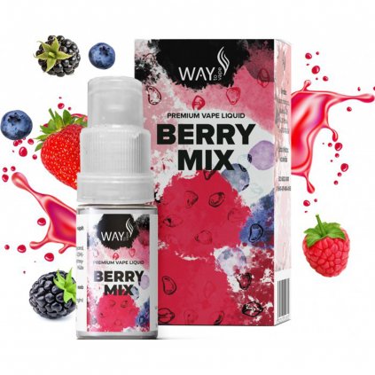 Liquid Way to Vape - Berry Mix - Směs lesních plodů