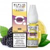 e-liquid ELFLIQ NicSalt - Blackberry Lemon (ostružina a citron) 10ml (Síla nikotinu 20mg)