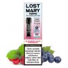 Lost Marry Tappo náhradní cartridge Blueberry Sour Raspberry (sladké borůvky a kyselé maliny) 17mg