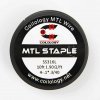 Coilology - MTL Staple SS316L (4-0.1*0,3/40GA) 3,04m - Nerezový odporový drát