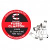 Coilology - Fused Clapton Ni80 0,46ohm předmotané spirálky, 10 KS