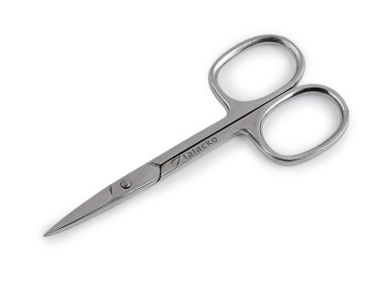 Nůžky na nehty nerezové rovné (Balení 1 ks, Varianta 1 nikl rovná)