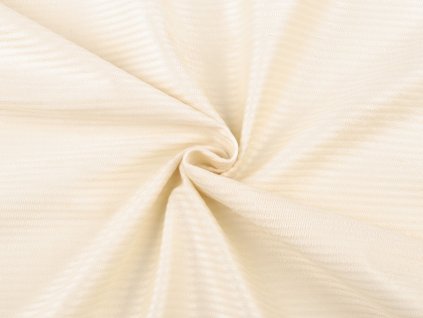 Velvet / samet oděvní s řádkovanou strukturou (Balení 1 m, Varianta 1 Off White)