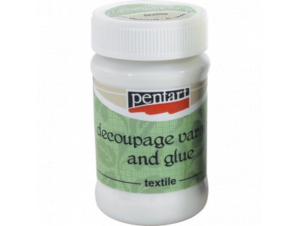 Lepidlo a lak na decoupage na textil (100ml)