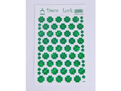 Samolepky Čtyřlístky - deco luck /414/