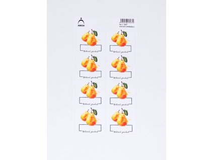 Samolepky HRUŠKY 3437