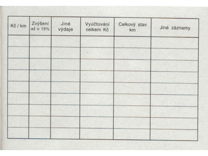Kniha jízd A6 - firem.+souk.vozidl , 52str /ET310/