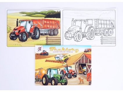 Omalovánky Traktory 2290-9
