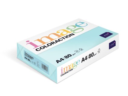 Papír kancelářský A4/100ks sytá modrá 80g, 393507