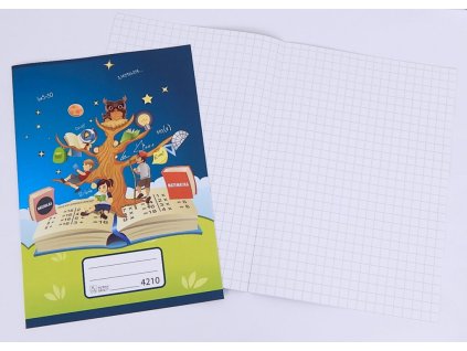 Sešit 4210 B na matematiku A4 čtvereček 10x10