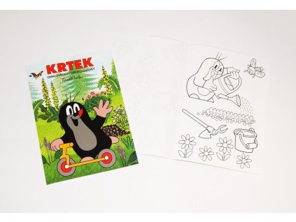 Omalovánky (Varianta A5 Krtek - obkreslovánky)