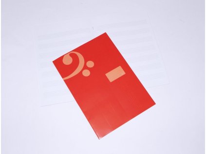 Sešit notový A4 20l (Varianta ML-3)