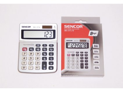 Kalkulačka SENCOR SEC 377/8
