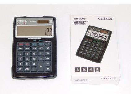 Kalkulačka Citizen WR - 3000