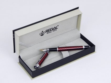 Souprava Ritz červené plnící pero