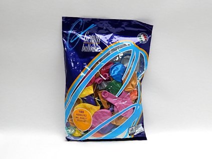 Balónek naf. párty AM80 metal  (100ks)