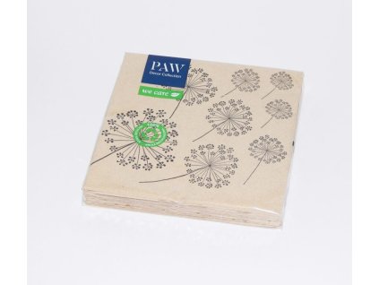 Ubrousky Pampelišky ECO 33x33, 20ks /SDLE030200