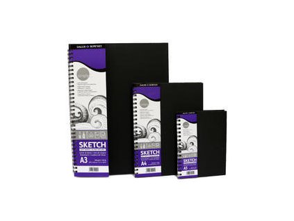 Blok, kroužková vazba - A6, A5, A4 A3 110 listů (100g/m2)