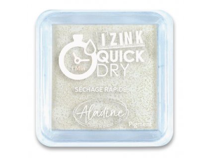 Razítkovací polštářek Aladine Izink Quick Dry výběr barev bílá