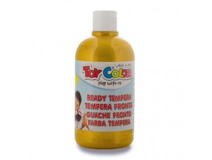 Temperová barva Ready Tempera 500 ml, výběr barev metal zlatá