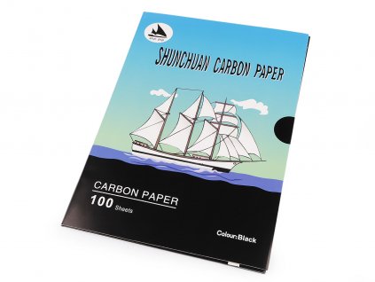 Kopírovací papír A4 černý - jemný (Balení 1 sáček, Varianta černá)