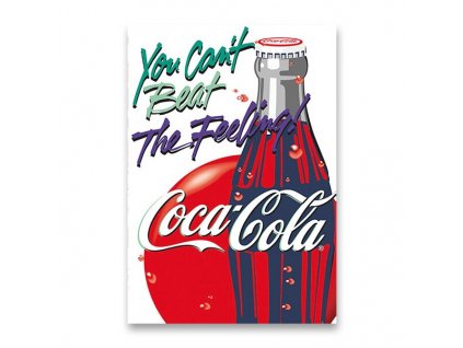 Školní sešit Coca-Cola A4, linkovaný, 40 listů, mix motivů