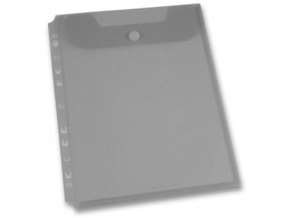 Spisovka závěsná FolderMate Clear A4, horní chlopeň, výběr barev kouřová, A4
