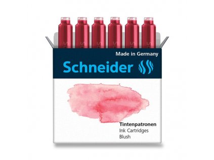 Inkoustové bombičky Schneider, 6 ks výběr barev vínová