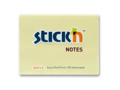 Samolepicí bloček Stick´n Notes 76 × 101 mm, 100 listů
