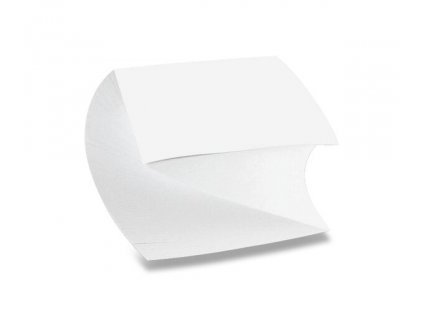 Poznámkový bloček spirála - lepený 90 × 90 × 50 mm, 500 listů