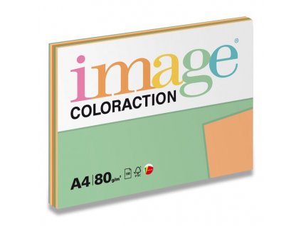 Barevný papír Image Coloraction - Mix intenzivní - 80 g, 5 x 20 listů