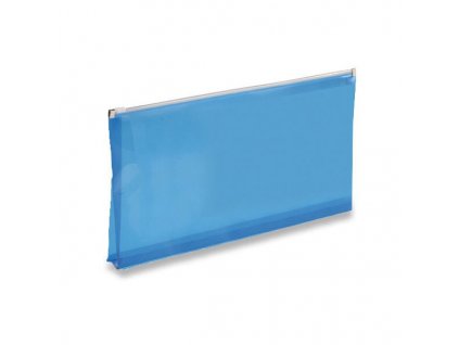 Plastová ZIP obálka DL, 5 kusů, výběr barev modrá