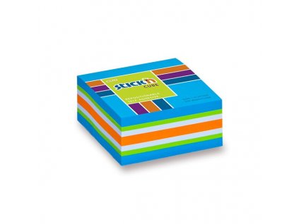Samolepicí bloček Hopax Stick’n Notes Neon 51 × 51 mm, 250 listů, různé barvy modrý