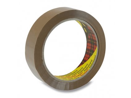 Samolepicí páska 3M Scotch 371 25 mm × 66 m, transparentní nebo hnědá hnědá