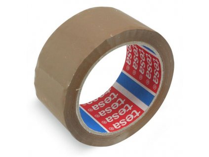 Samolepicí páska Tesa Standard 48 mm × 66 m, transparentní nebo hnědá hnědá