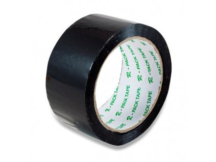 Barevná samolepicí páska Reas Pack 48 mm x 66 m, výběr barev černá