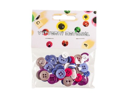 21006 1 knofliky plastove 48 ks o prumerech 1 5 1 2 1 0 cm