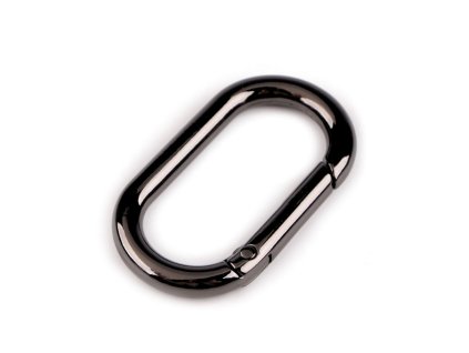 Karabina oválná průvlek 25 mm (Balení 1 ks, Varianta 1 nikl)