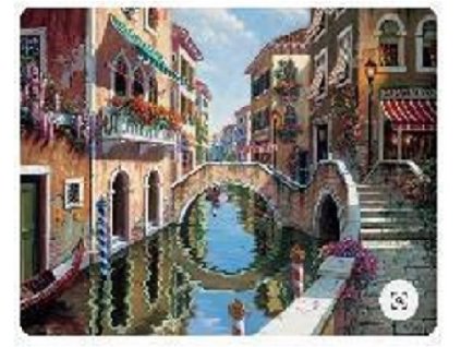 Diamantový obrázek - Most v Benátkách 30x40 cm