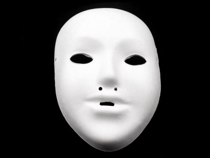 Dětská maska na obličej, papírová (12,5x17,5 cm)
