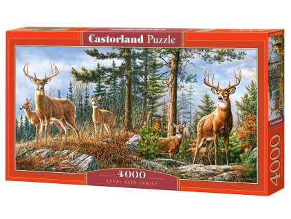 23679 puzzle castorland 4000 dilku jeleni
