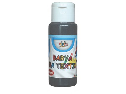 Barva na textil 60 ml - černá